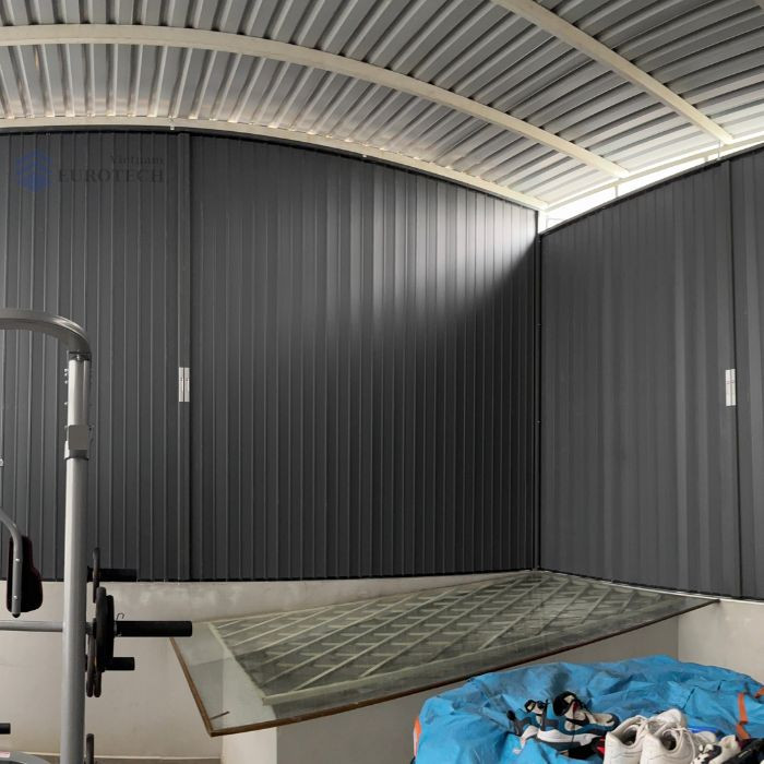 Xu hướng sử dụng cửa xếp lá nhôm trong thiết kế nội thất hiện đại ngày càng phổ biến