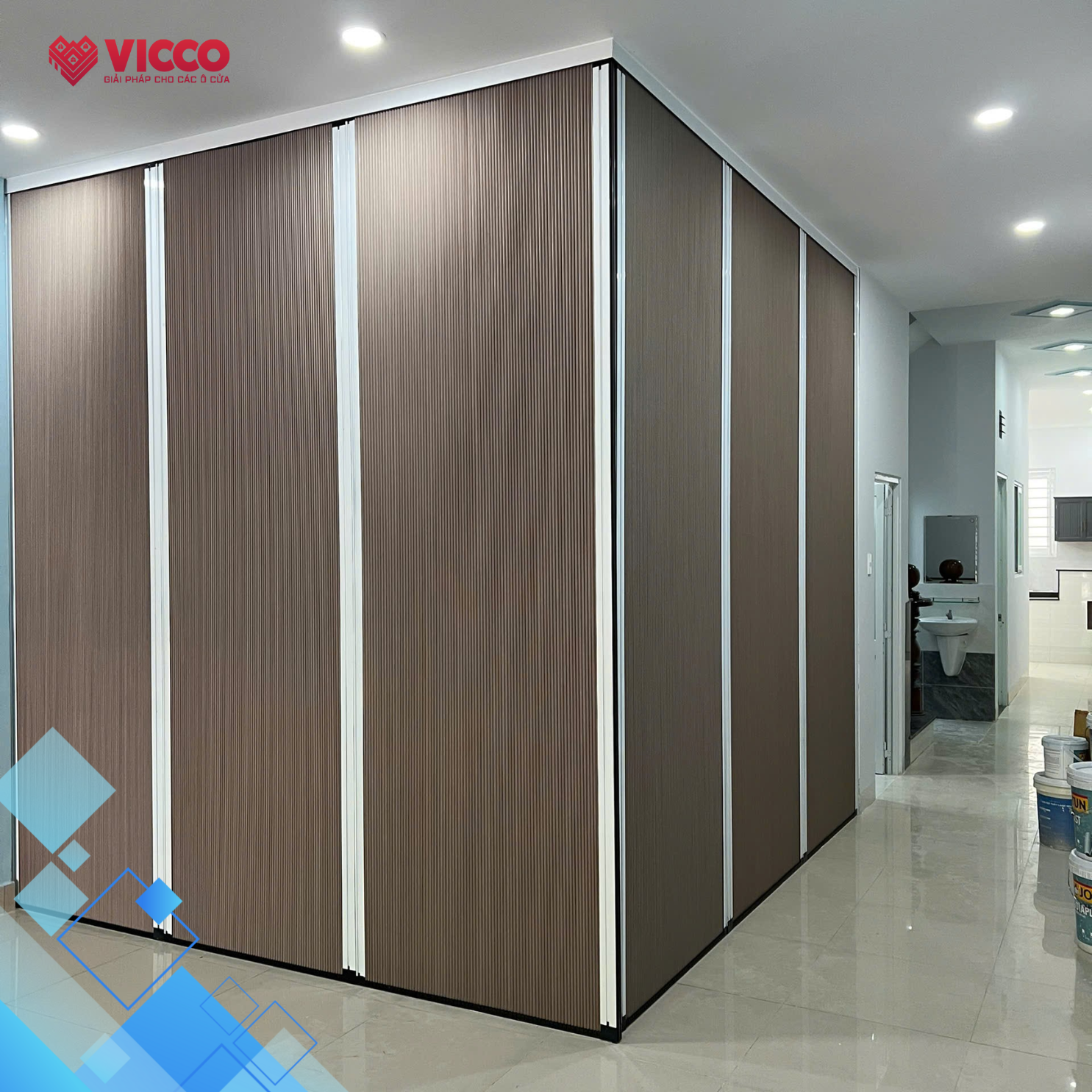 Nâng cao tính linh hoạt với vách ngăn di động