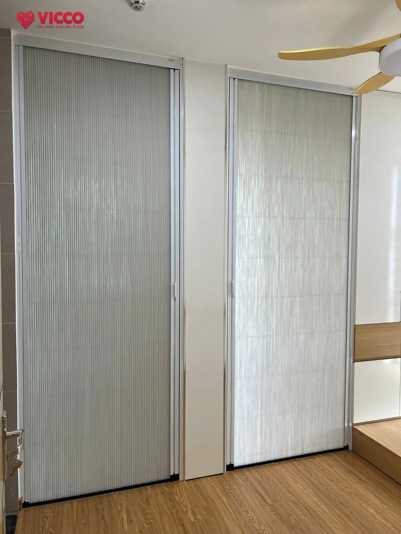 Tận dụng diện tích hiệu quả bằng vách ngăn di động