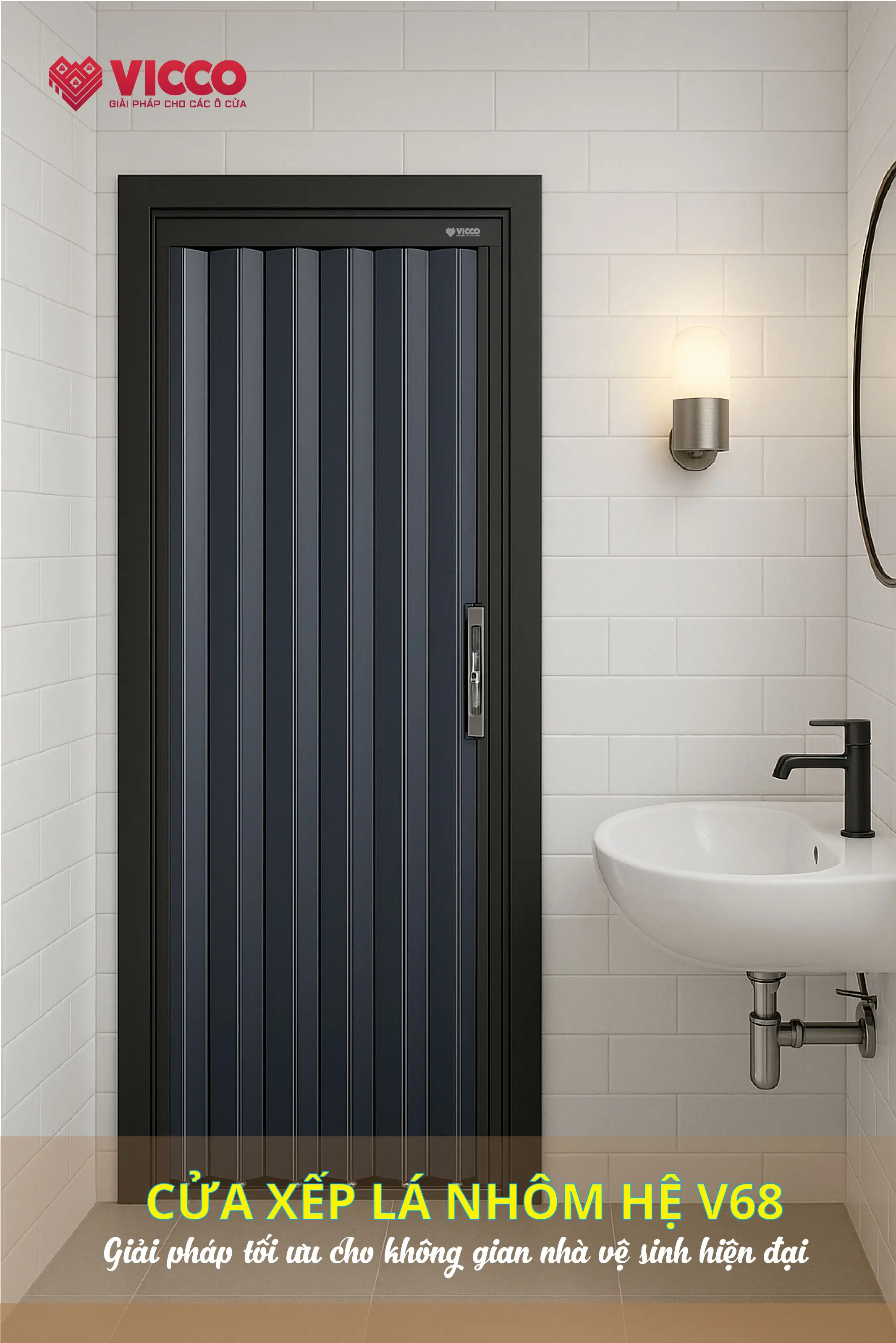 Tư vấn chọn màu sắc cho Cửa xếp lá nhôm