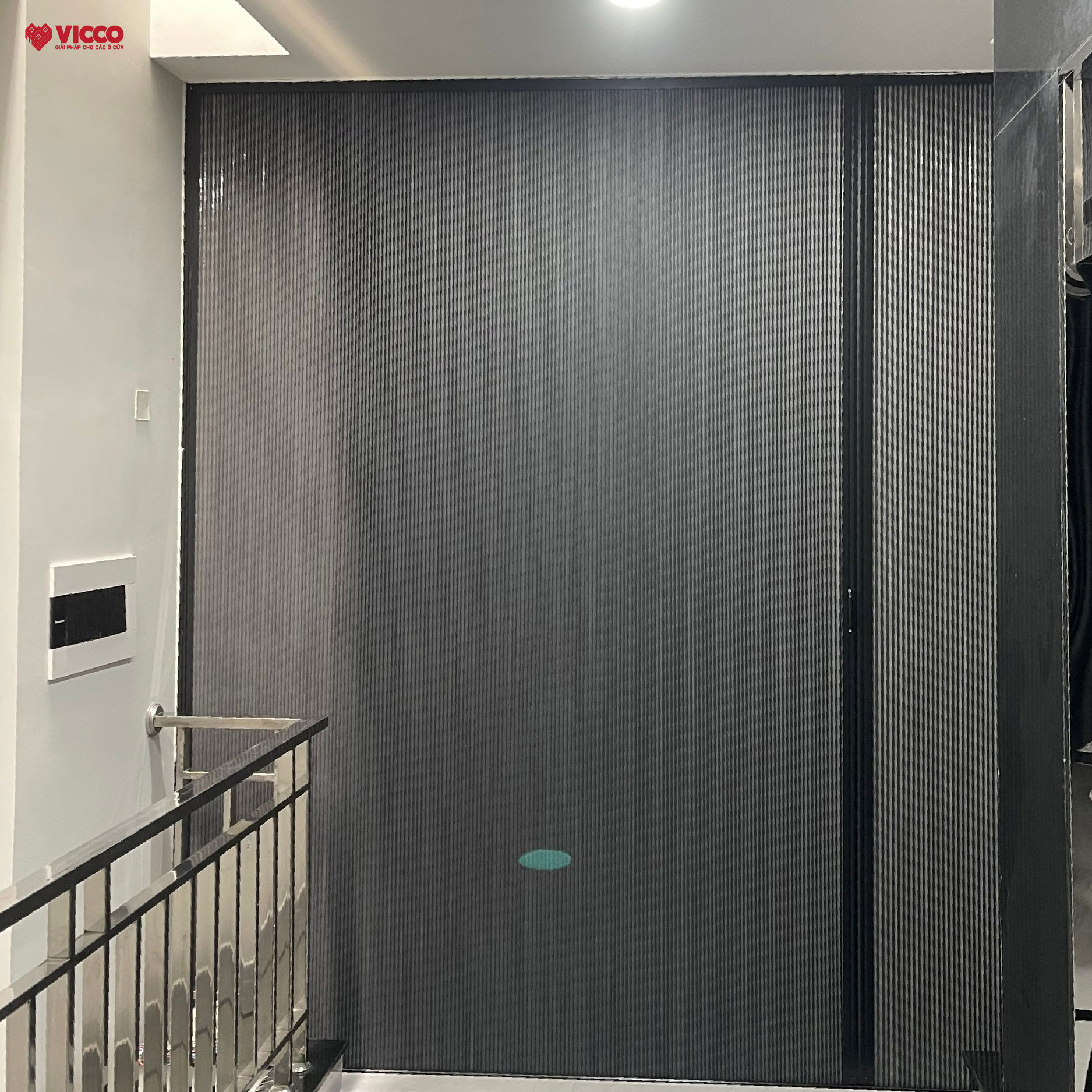 Hỗ trợ Đại lý Thi công công trình Vách ngăn phòng khách và khu vực cầu thang tại Nhà ở Quận 8 - HCM