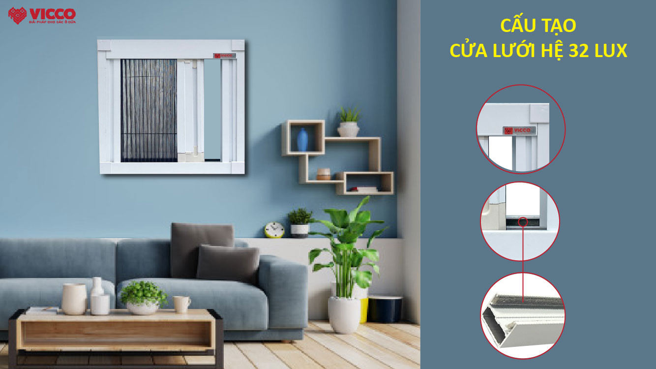 Vật liệu làm cửa lưới Hệ 32 LUX chống bụi mịn 2 lớp cần gì và 6 bước tự làm cửa lưới chống bụi mịn tại nhà