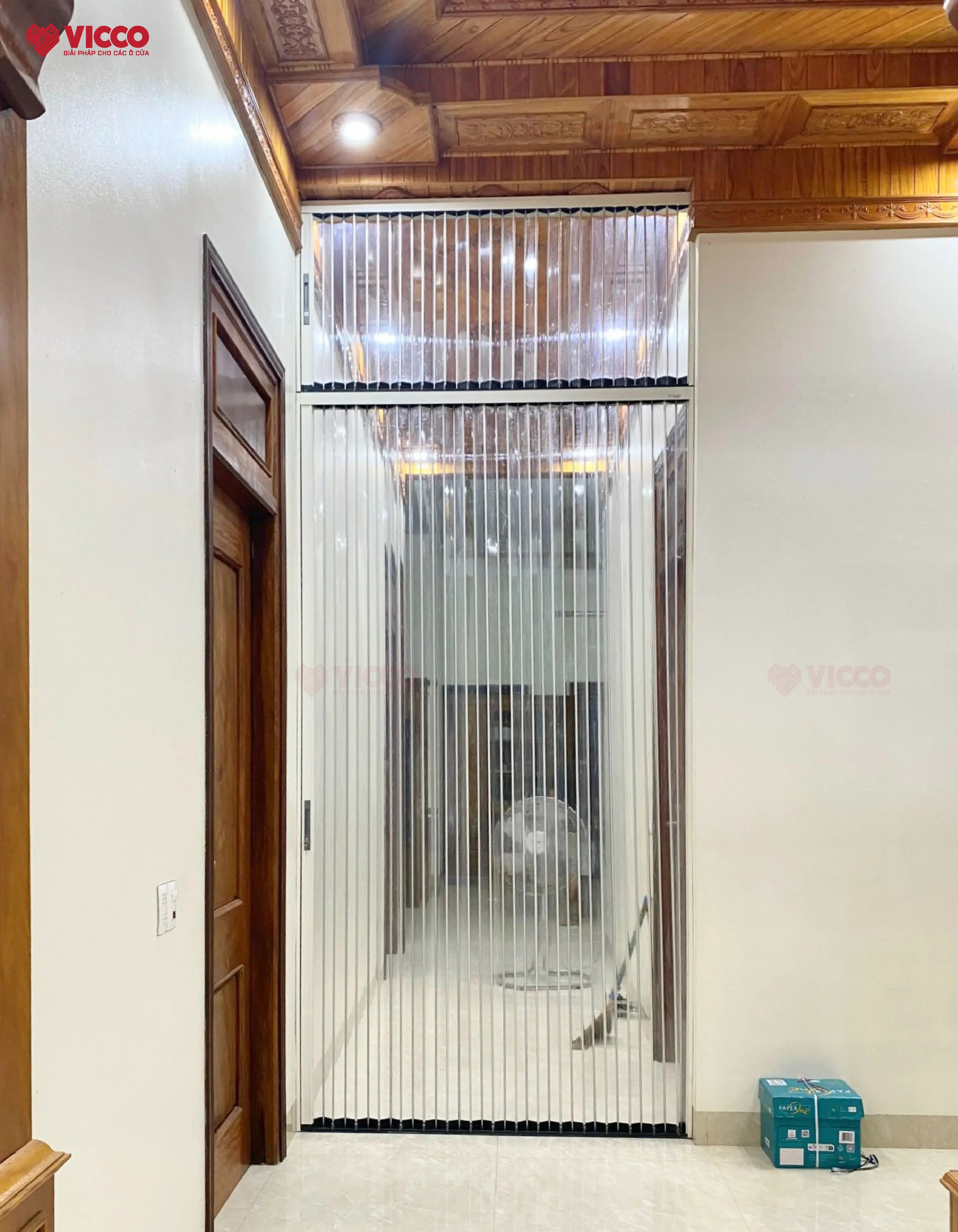 Tính năng vượt trội của vách ngăn cửa xếp hệ V63 trong kiến trúc hiện đại - Giải pháp tối ưu cho không gian sống và làm việc