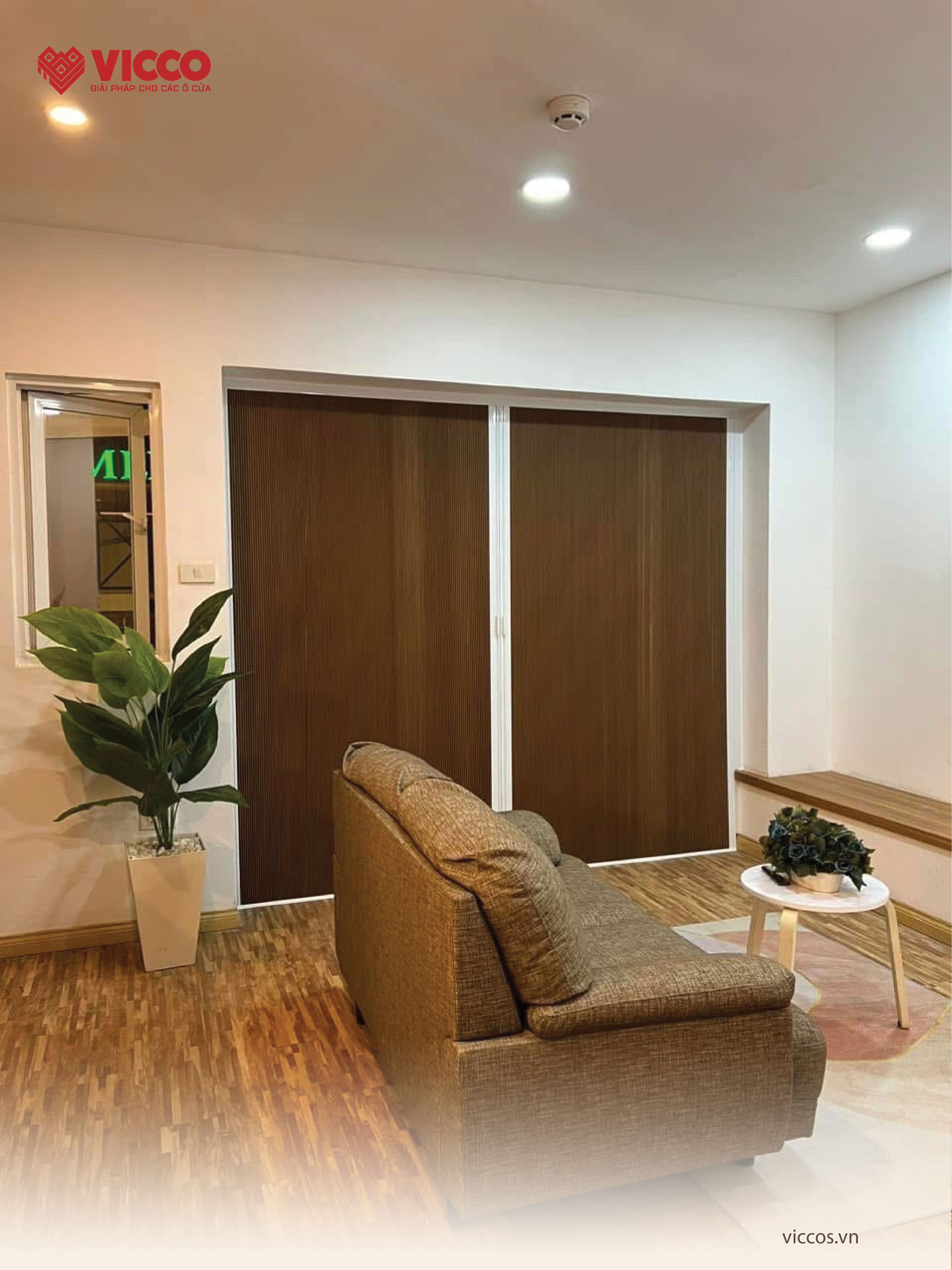 Công trình vách ngăn điều hòa VICCO tại Nam Từ Liêm – Hà Nội