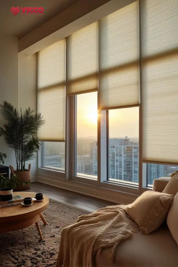 Tiện nghi vượt trội với rèm tổ ong cho mọi không gian - Giải pháp hiện đại nâng cao chất lượng sống