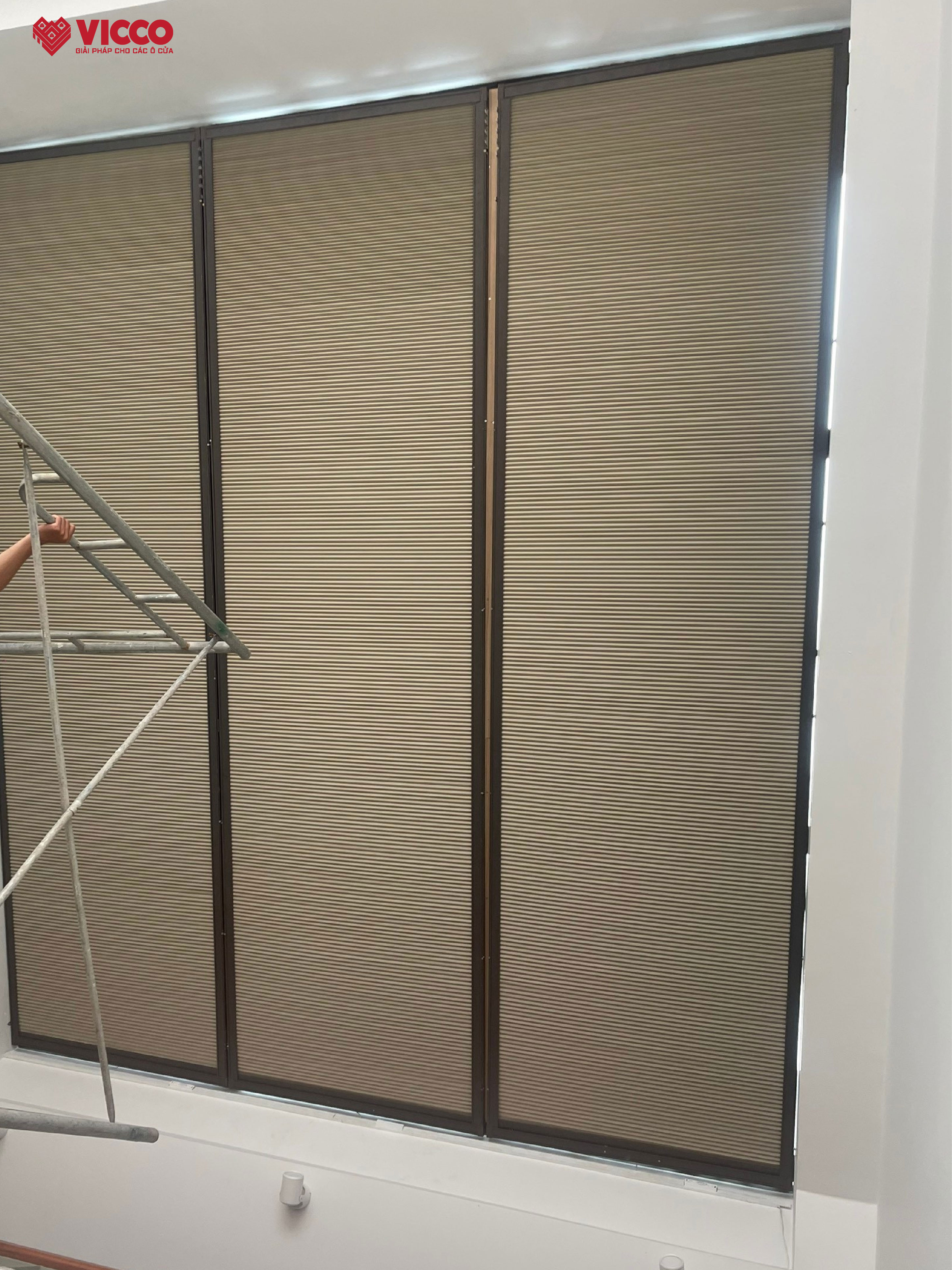 Đại lý Thi công công trình Rèm giếng trời tự động tại Nhà khách ở Thủ Đức - HCM