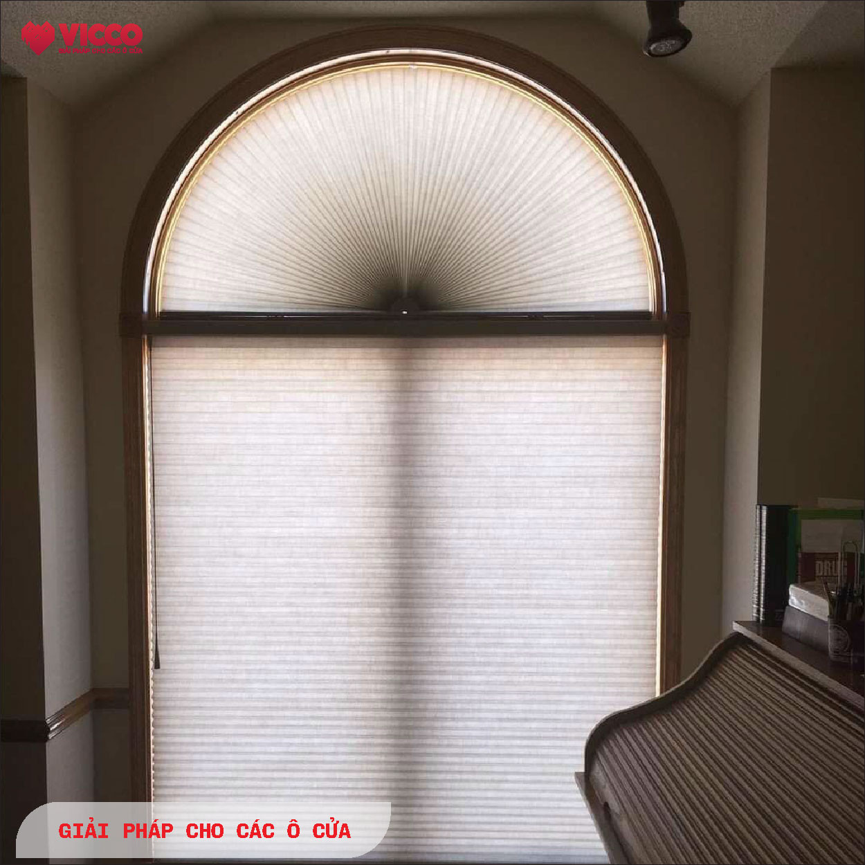 RÈM TỔ ONG UỐN VÒM VICCO - THIẾT KẾ TỐI ƯU CHO MỌI CÔNG TRÌNH