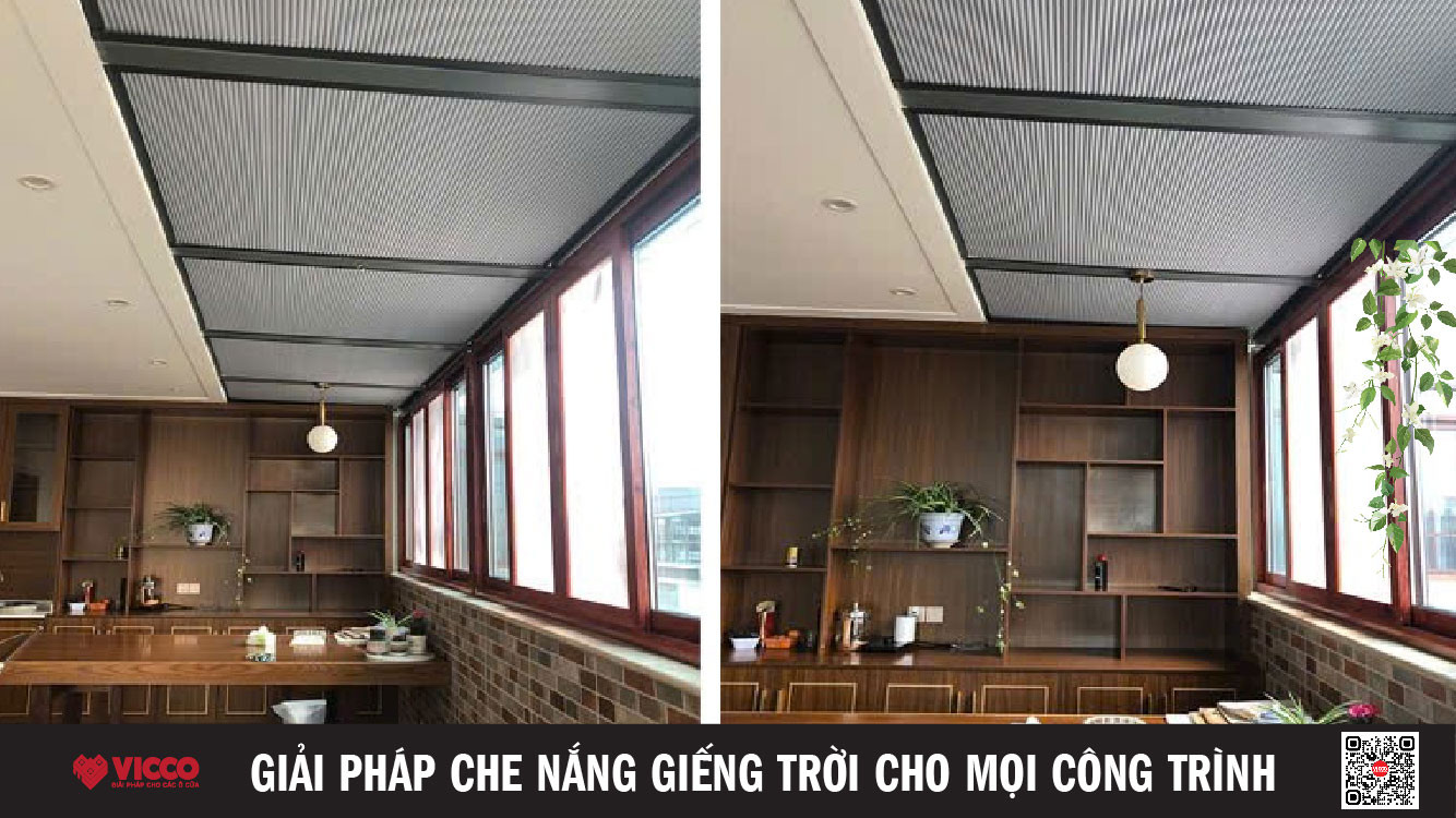 GIẢI PHÁP CHE NẮNG GIẾNG TRỜI CHO MỌI CÔNG TRÌNH