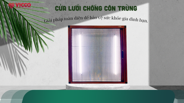 Cửa lưới chống côn trùng - Giải pháp hiệu quả cho mọi gia đình
