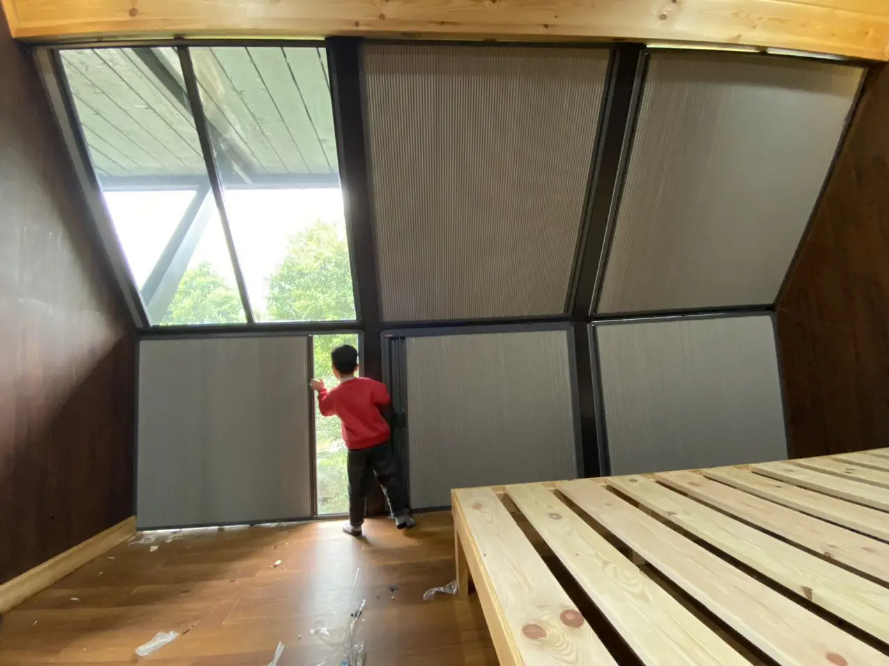 Rèm giếng trời kéo tay - Giải pháp tối ưu cho không gian sống hiện đại