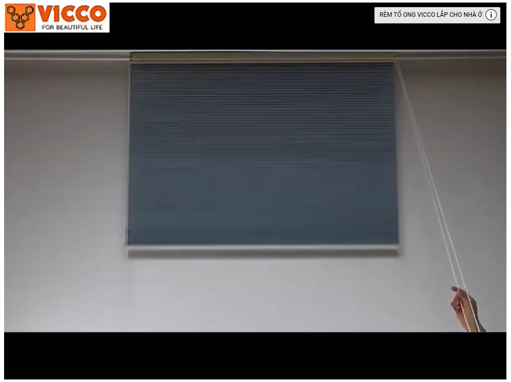 RÈM TỔ ONG HỆ TOP DOWN