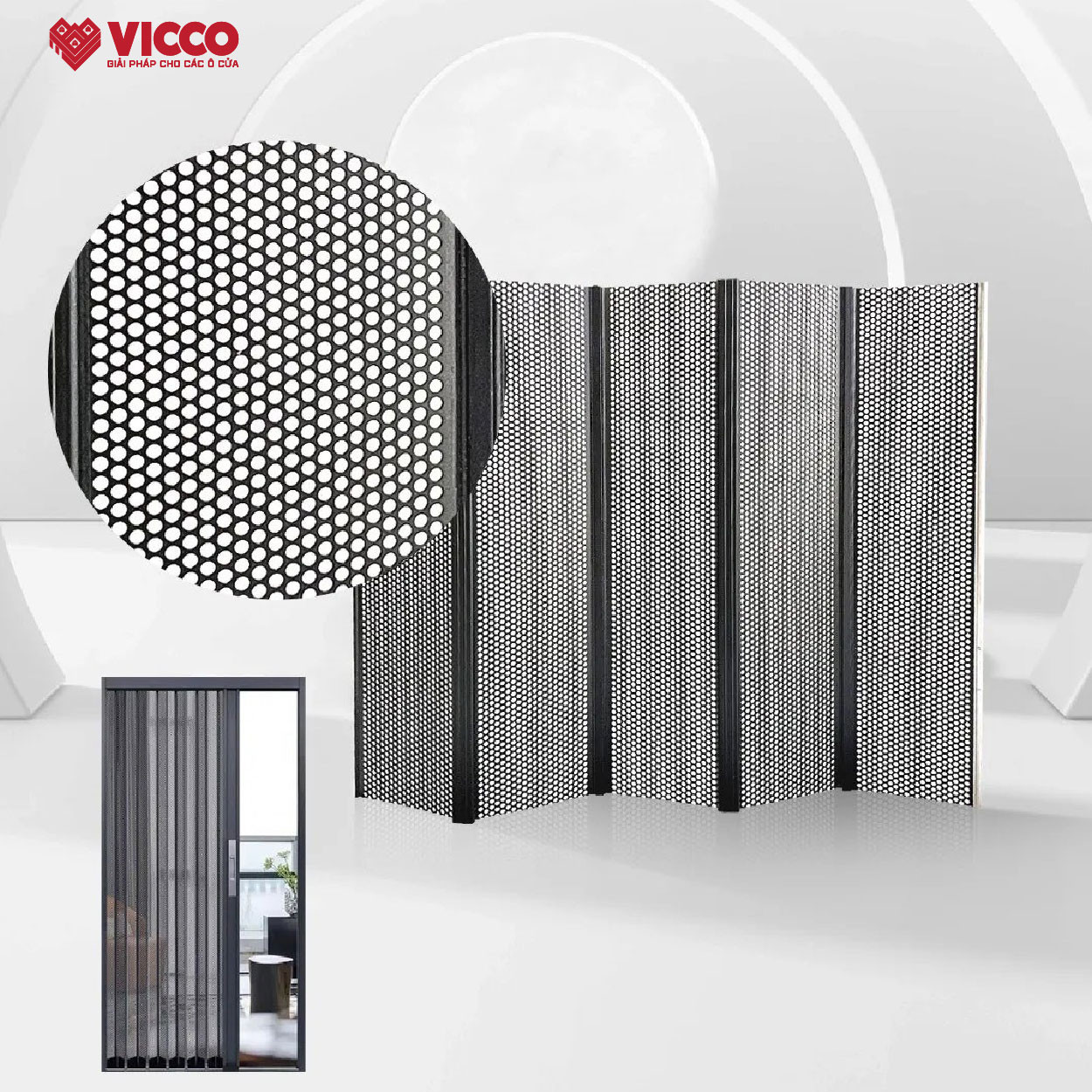 Cửa xếp lá nhôm - Giải pháp tối ưu cho không gian sống hiện đại