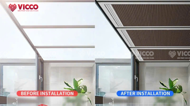 Rèm tổ ong che giếng trời: Đáp ứng mọi nhu cầu từ thẩm mỹ đến tiện ích cho không gian sống