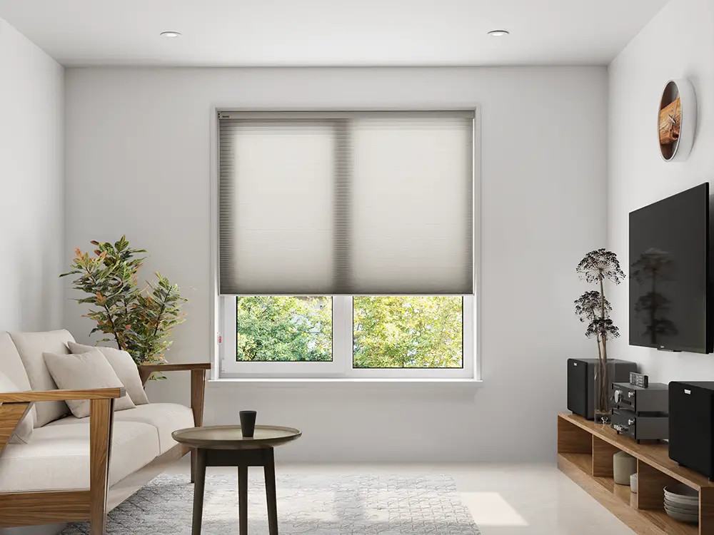 Tạo điểm nhấn độc đáo bằng rèm tổ ong