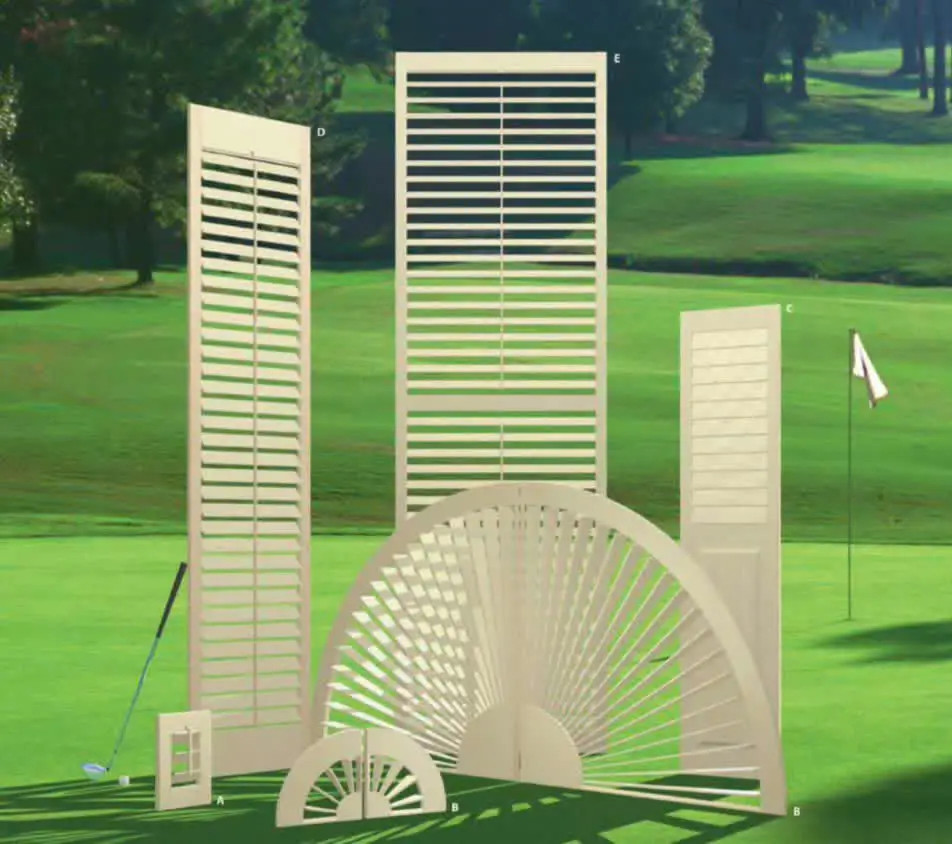 Cửa chớp lá sách thiết kế theo yêu cầu – Phù hợp mọi kiểu ô tường đặc biệt