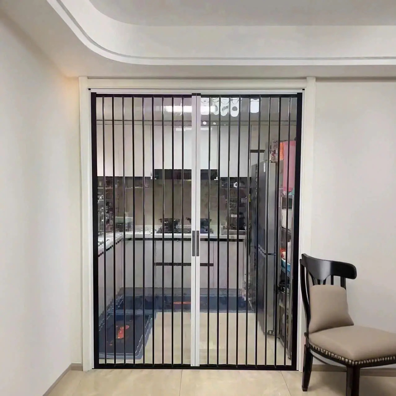 Cửa lưới xếp lá nhôm Hoài Đức - Hà Nội. Giải pháp chống muỗi hiệu quả và tiện lợi