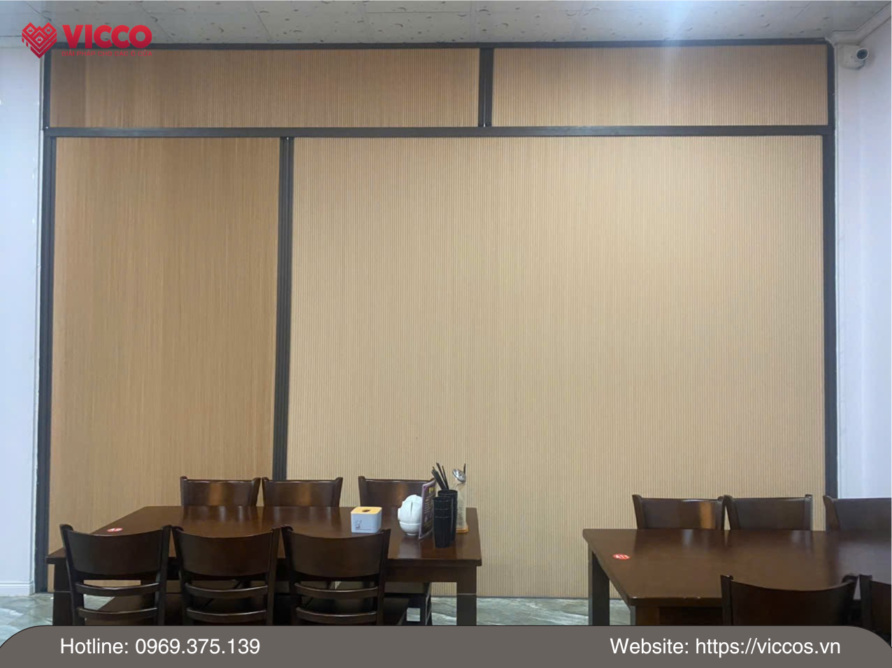 Gợi ý cách chọn vách ngăn cửa cho nhà hàng - Tạo không gian độc đáo và tinh tế