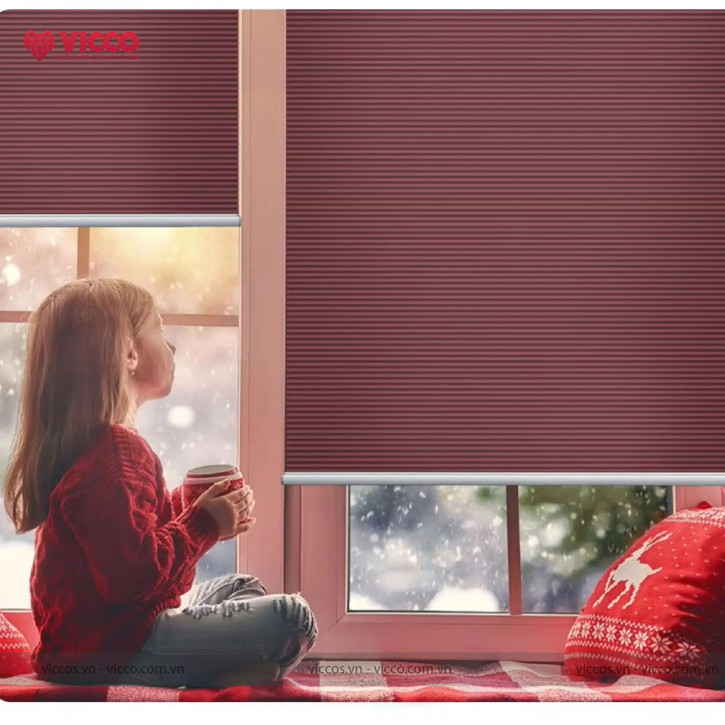 Rèm Tổ Ong Lắp Trên Kính Chất Lượng - Giải Pháp Hoàn Hảo Cho Không Gian Sống