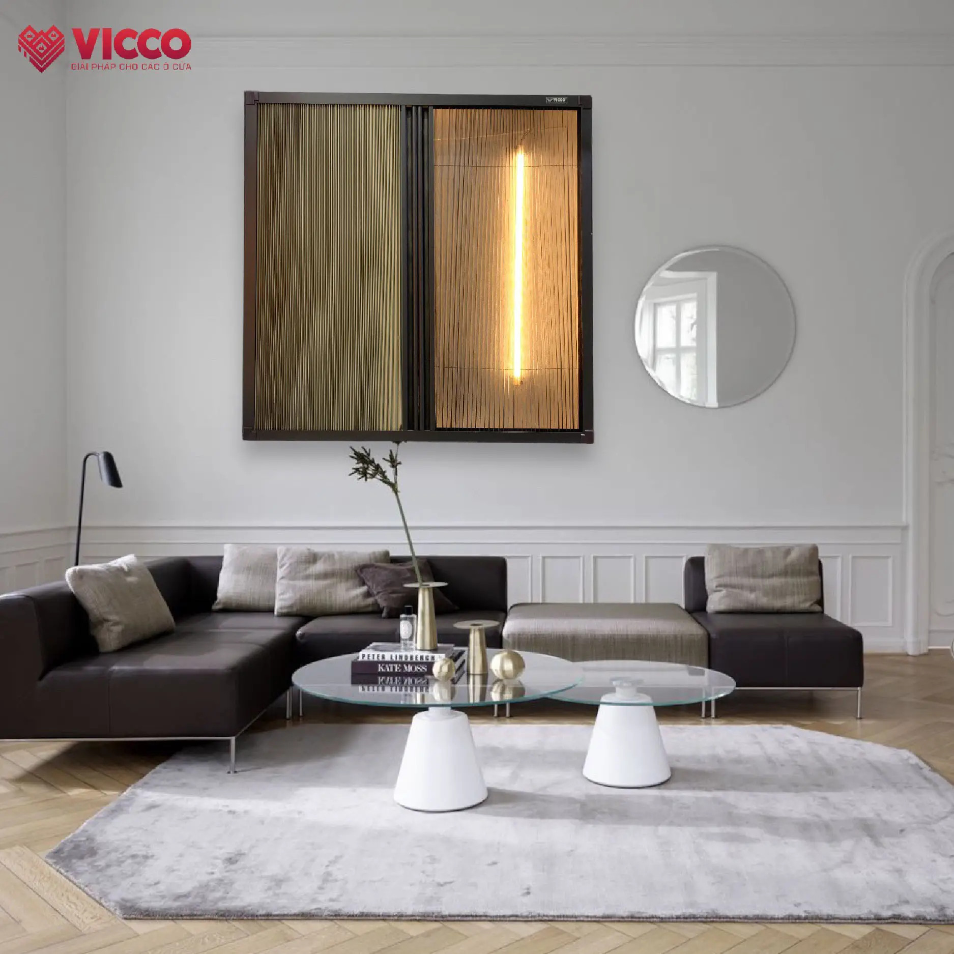 Rèm che cửa tích hợp chống muỗi – 2 trong 1 tiện dụng chỉ có ở VICCO