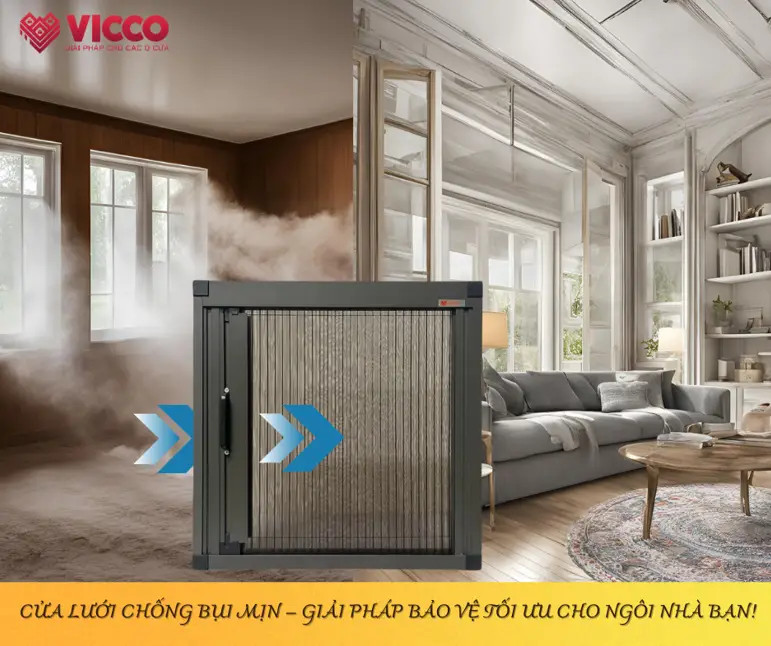 Cây Đặt Cửa Lưới Chống Bụi Mịn Tại TP. HCM | Không Khí Trong Lành, An Toàn Cho Sức Khỏe