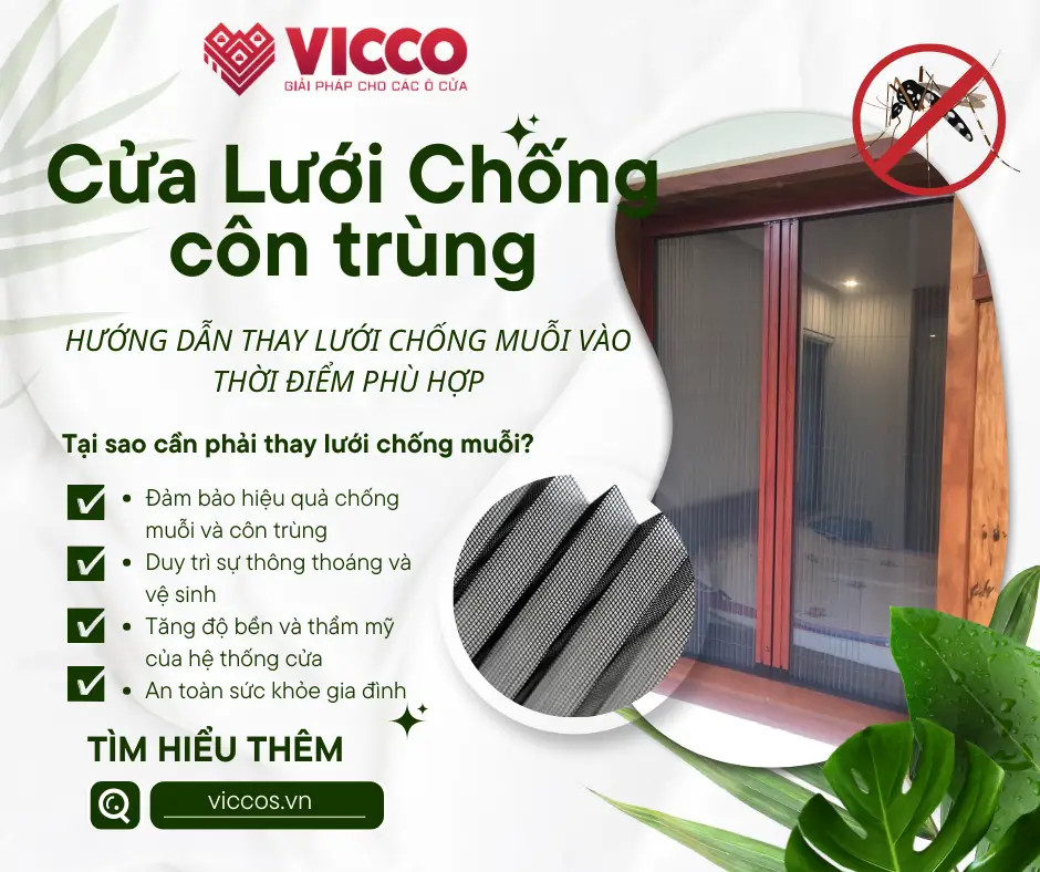 Giải Pháp Cửa Lưới Ngăn Muỗi Thông Minh Cho Ngôi Nhà Việt Hiện Đại - Bảo Vệ Tổ Ấm Của Bạn