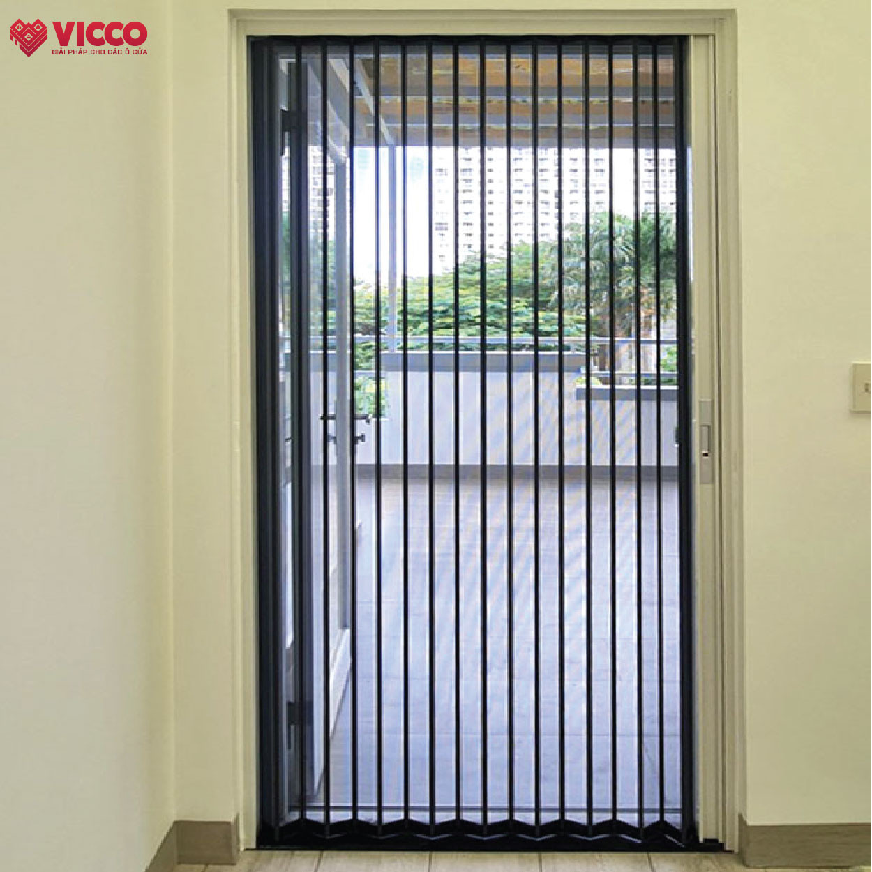 Cửa xếp lá nhôm uy tín và chất lượng tại Hà Nội