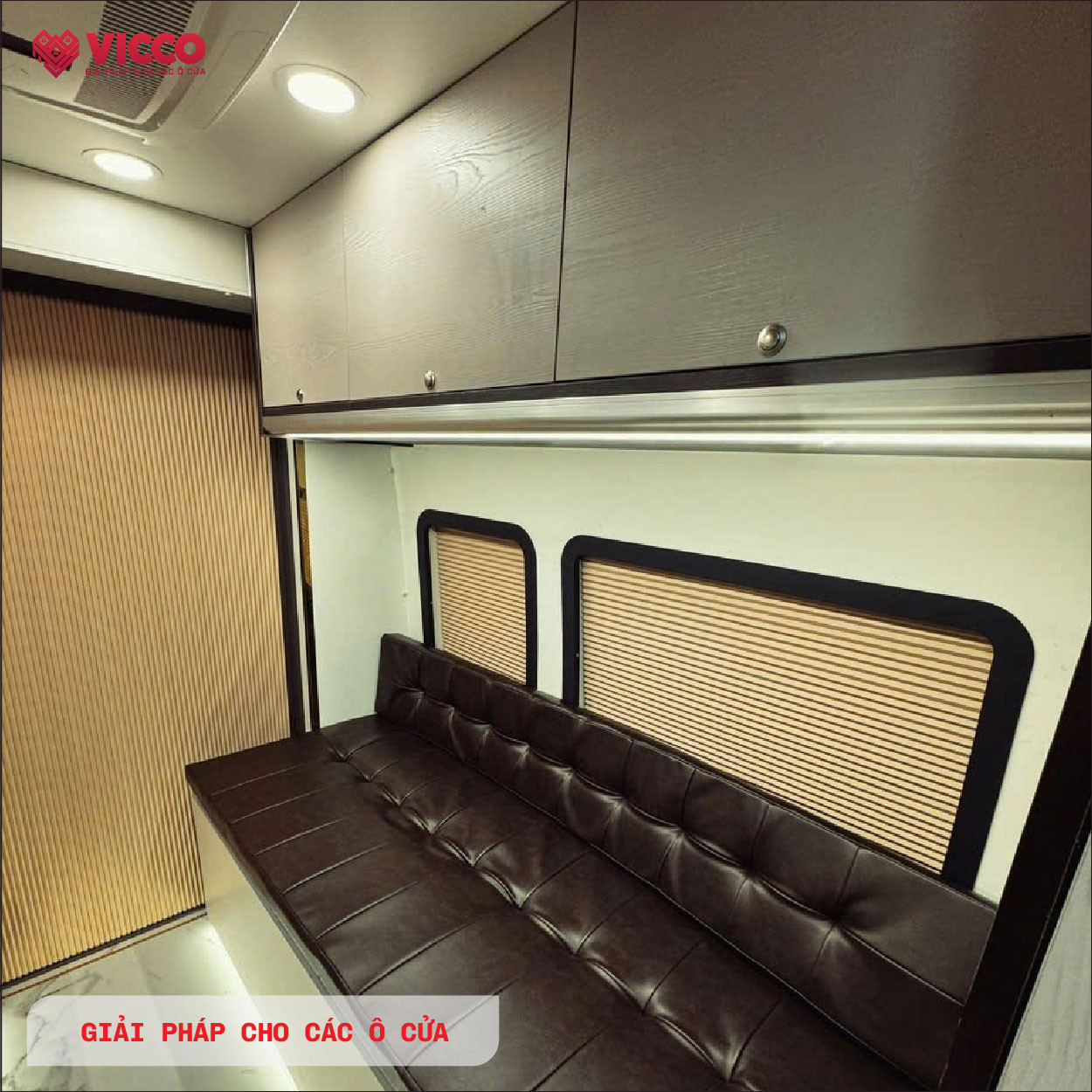 Rèm Tổ Ong Cho Mẫu Xe Khách Sang Trọng, Đẳng Cấp