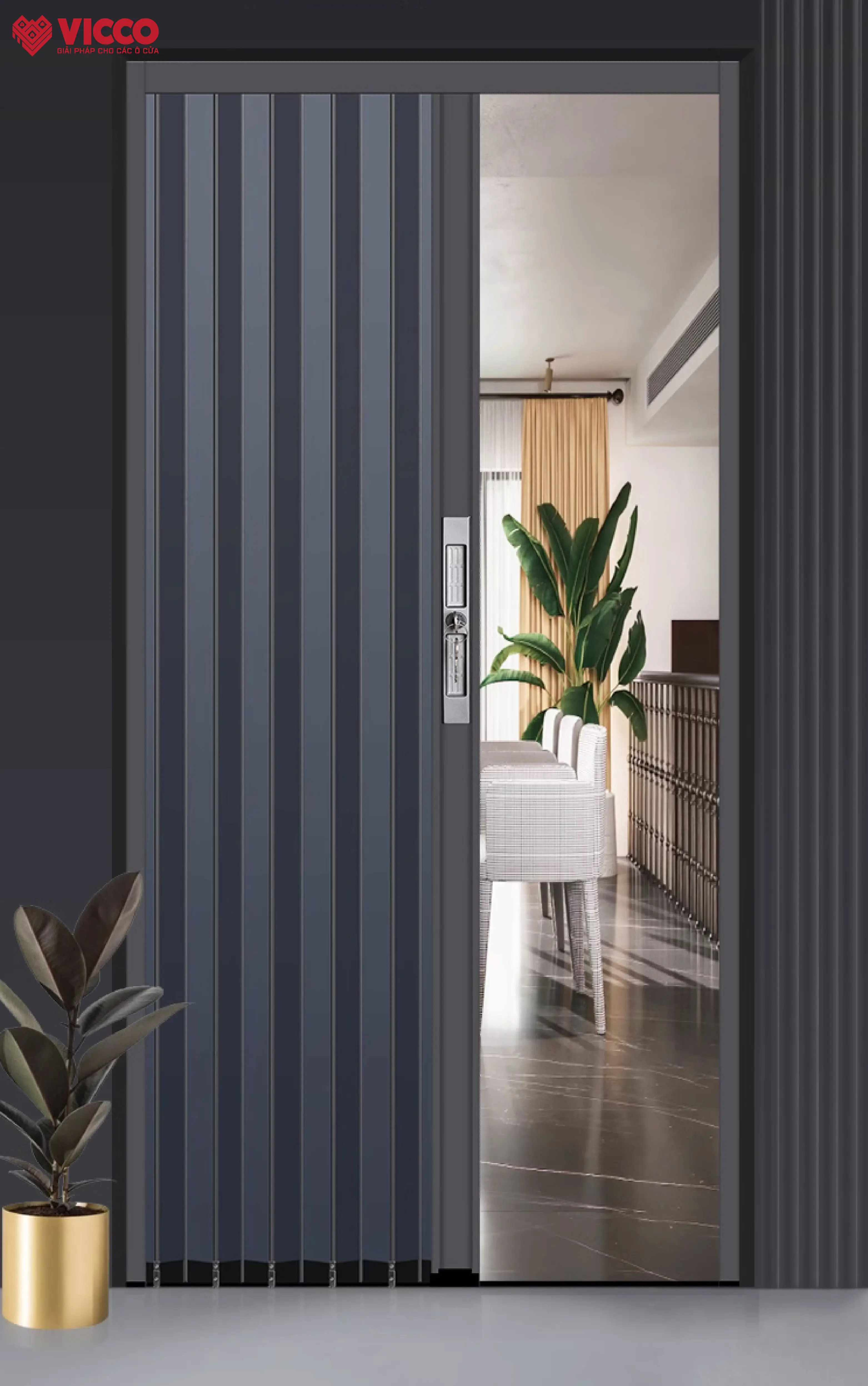 Ưu Điểm Nổi Bật Của Cửa Xếp Lá Nhôm Đặc Trong Xây Dựng - Lý Do Bạn Nên Chọn Sản Phẩm Này