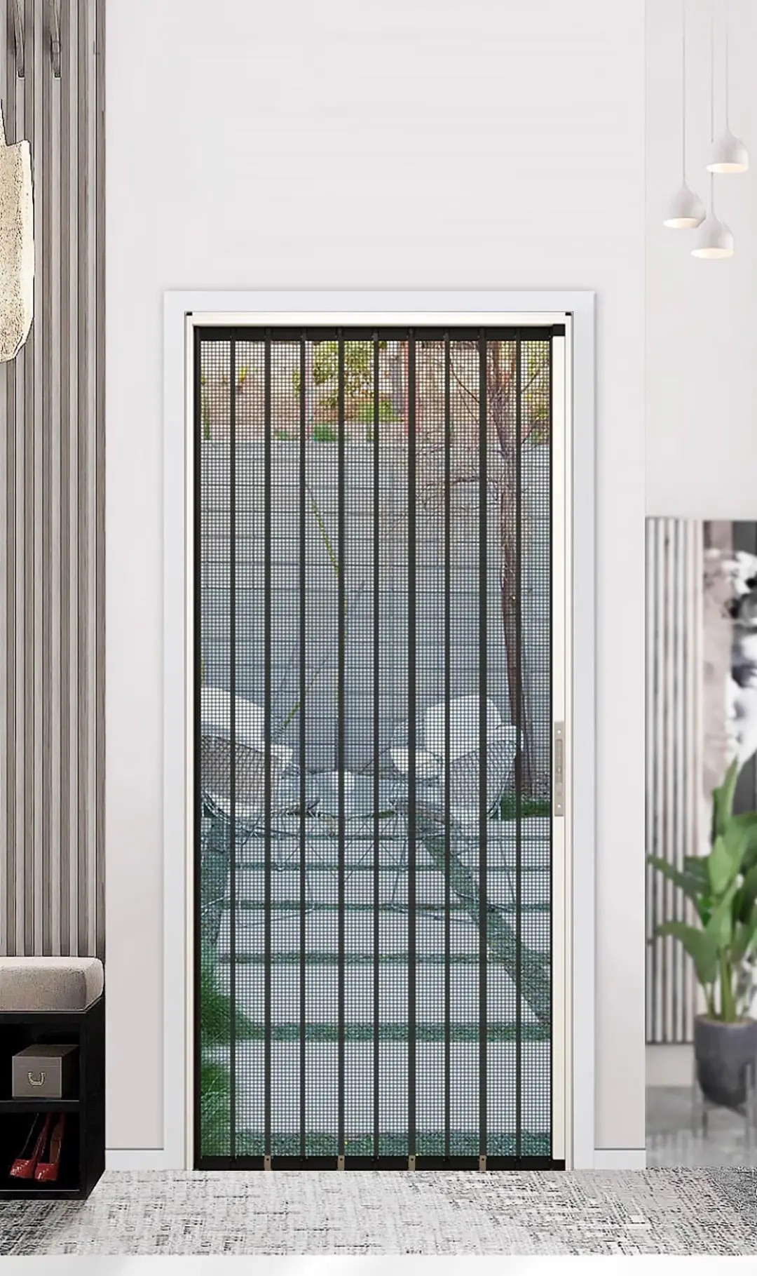 Thiết kế sáng tạo với cửa xếp lá nhôm lỗ - Khám phá không gian sống hiện đại