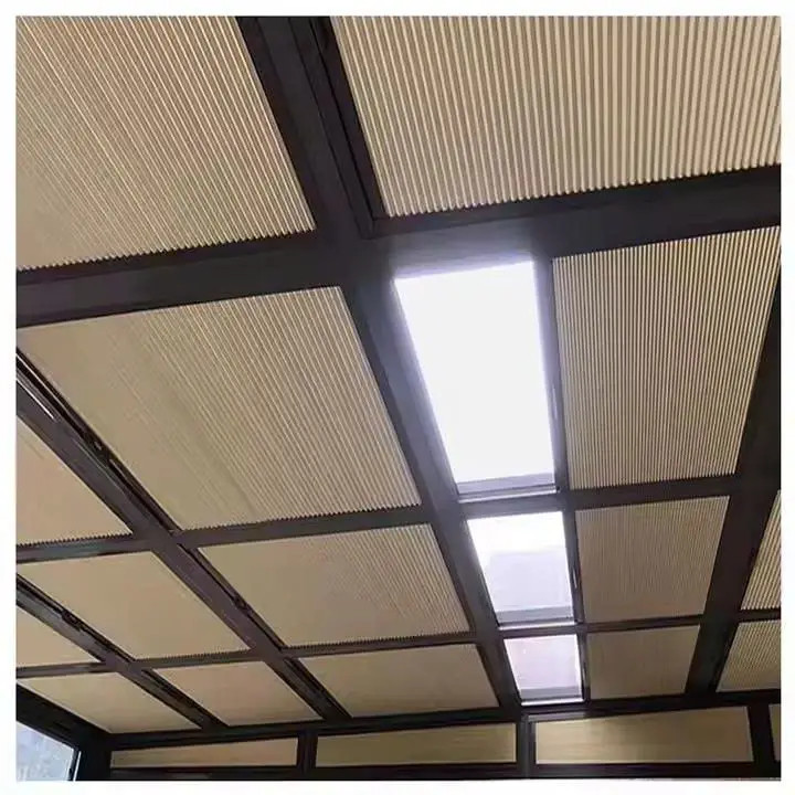 Tiện ích của rèm tổ ong che mái kính cho không gian sống - Tăng cường thẩm mỹ và bảo vệ