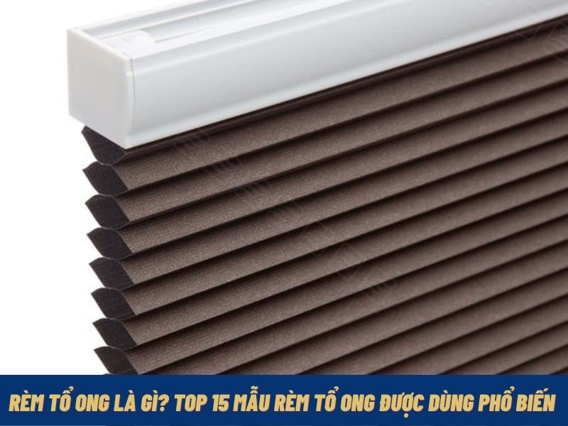 Khám phá các loại rèm tổ ong tự động phổ biến trên thị trường - Giải pháp thông minh cho ngôi nhà hiện đại