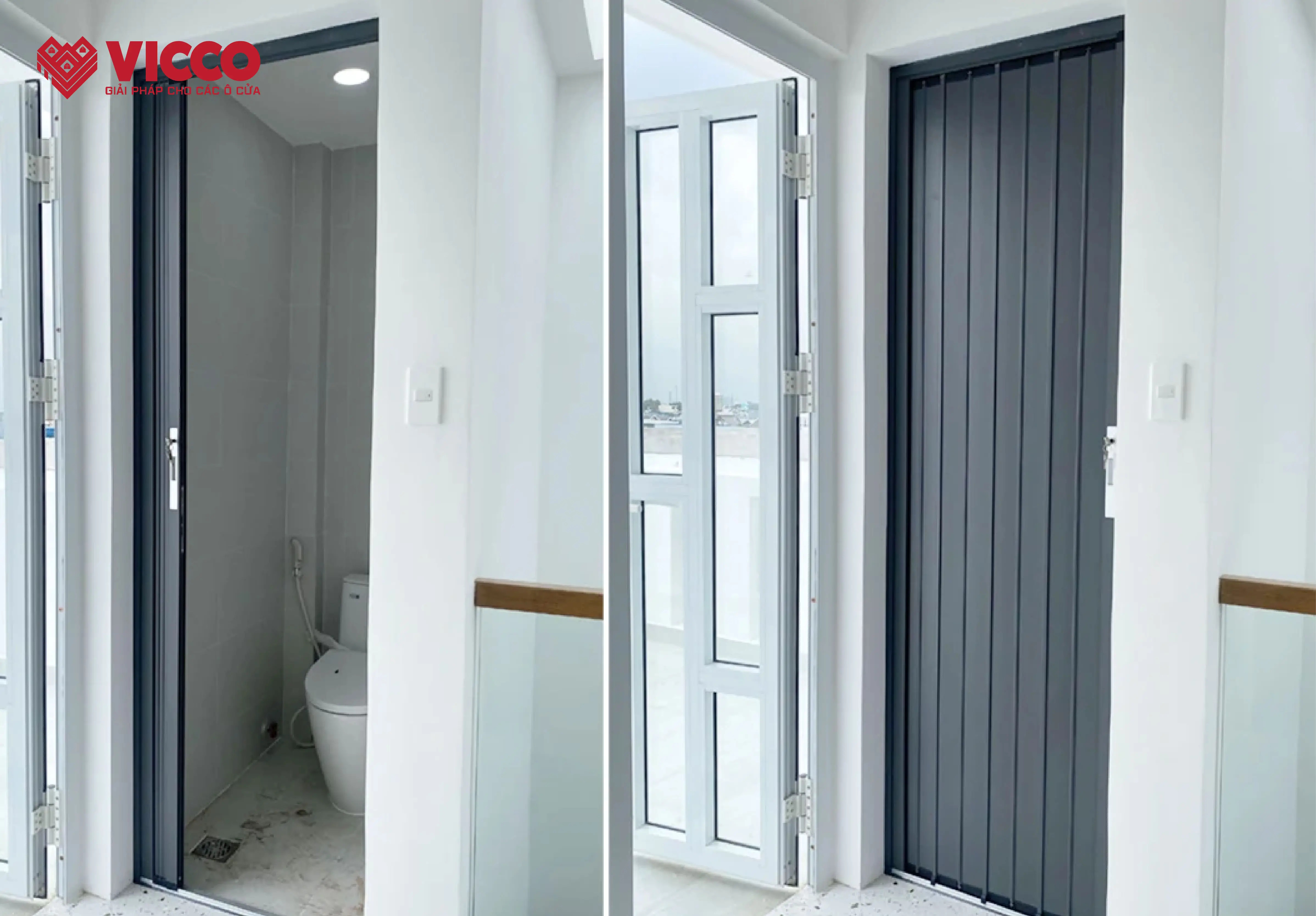 Ứng dụng cửa xếp lá nhôm trong các công trình công cộng – Giải pháp tối ưu cho kiến trúc hiện đại