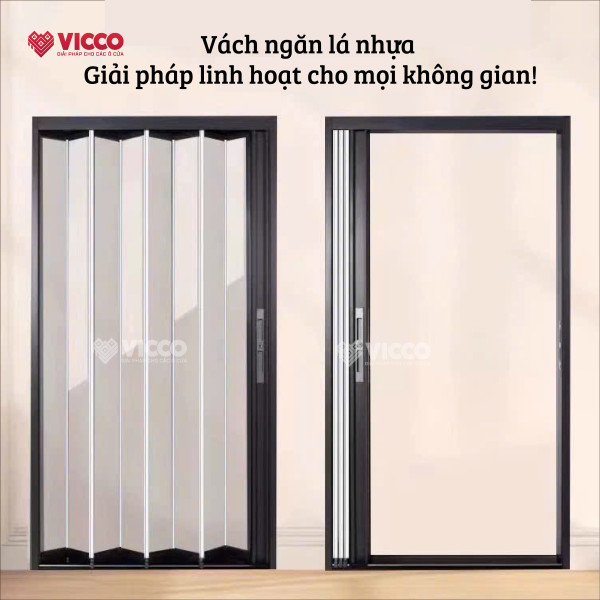 Vách ngăn lá nhựa trong suốt