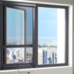 Cửa lưới cuốn phẳng