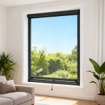 Cửa lưới cuốn phẳng