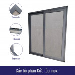 Cửa lưới lùa INOX 304