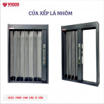 Cửa xếp lá nhôm