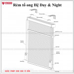 Rèm tổ ong Hệ Day & Night